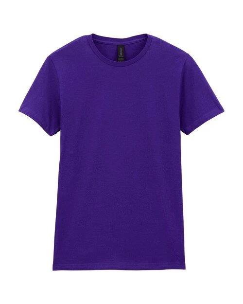Gildan Softstyle™ Ringspun T-Shirt (Women's) in Purple