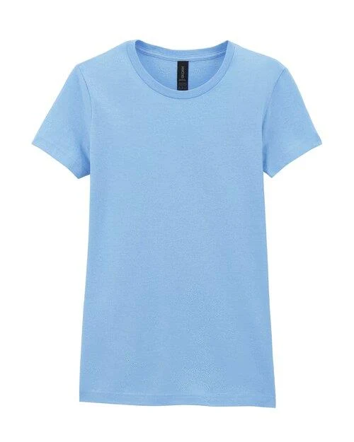 Gildan Softstyle™ Ringspun T-Shirt (Women's) in Light Blue