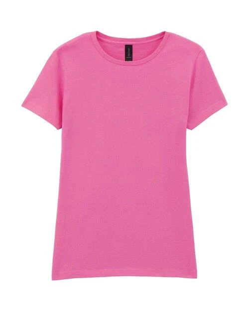 Gildan Softstyle™ Ringspun T-Shirt (Women's) in Azalea