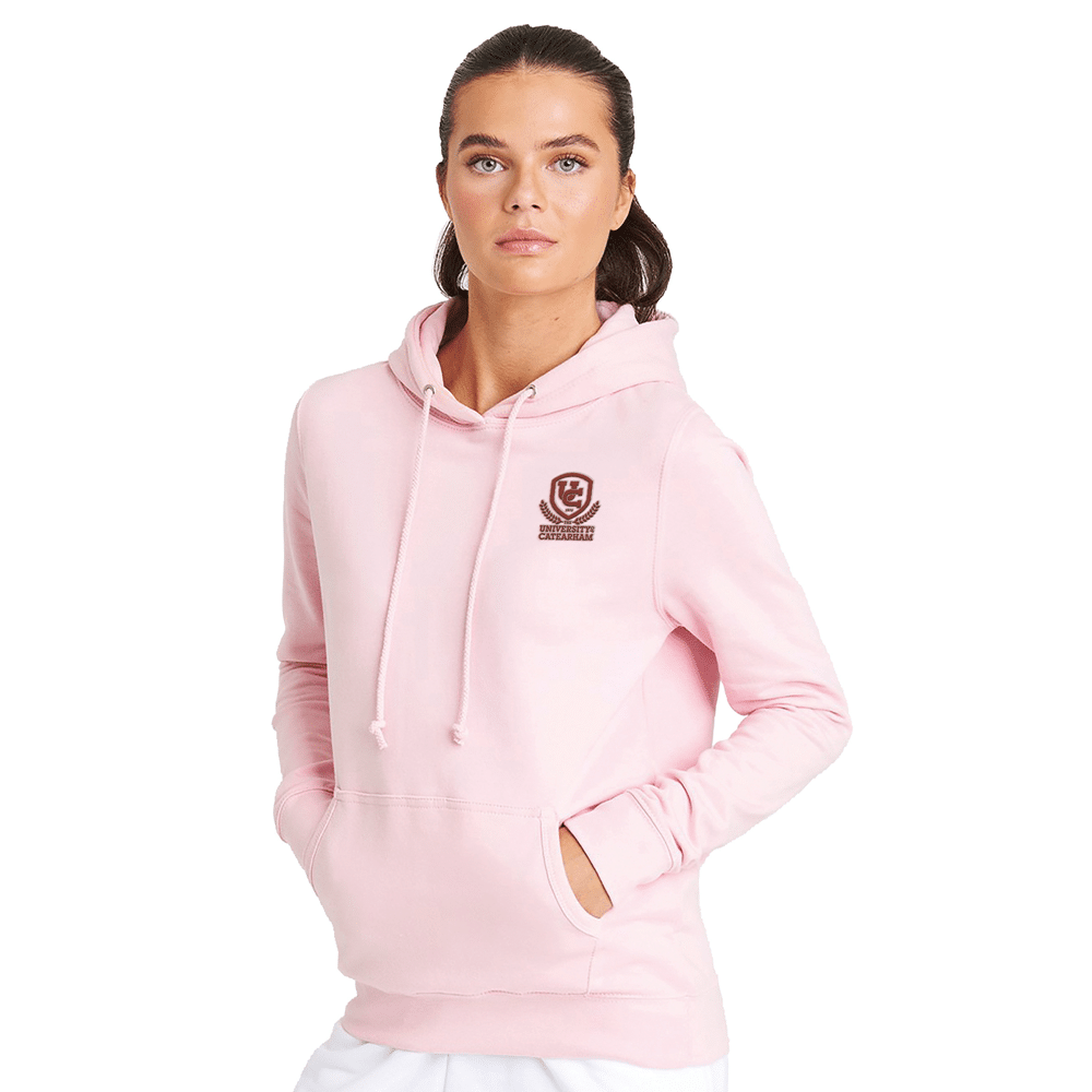 AWDIS COLLEGE HOODIE (WOMENS)