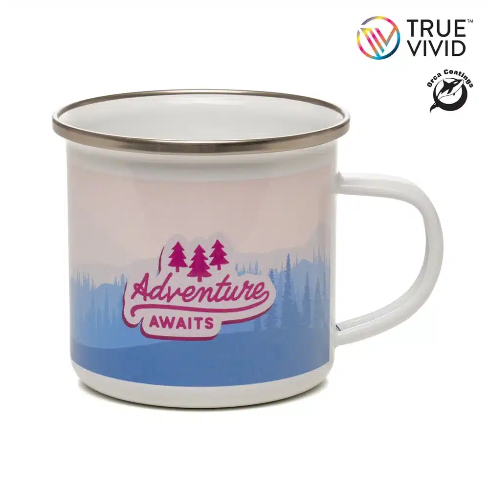 Camping 350ml Full Colour Mug, product detail