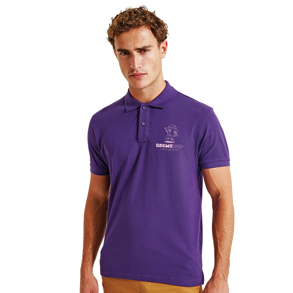 ASQUITH & FOX® MEN'S ORGANIC POLO