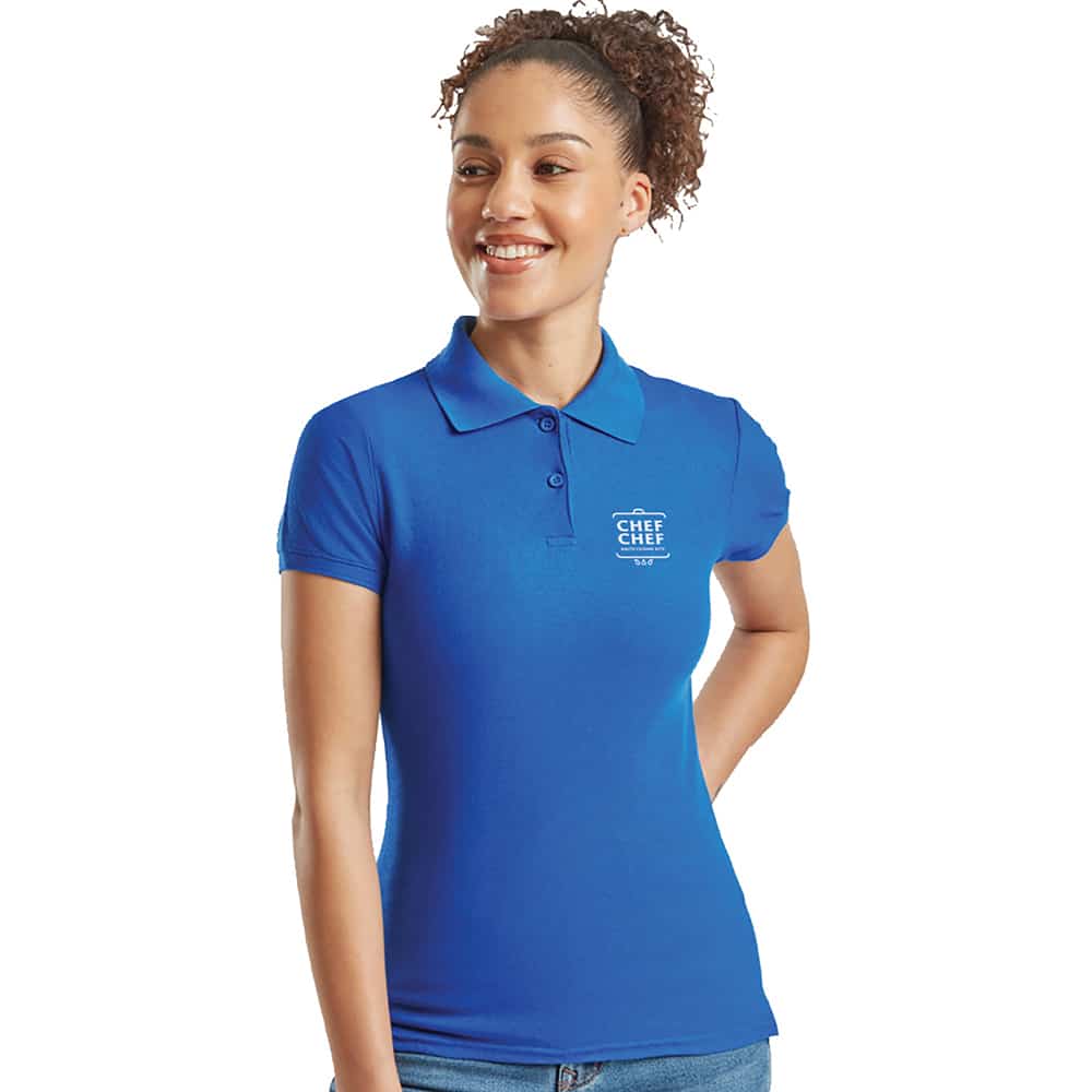 FRUIT OF THE LOOM 65/35 POLO WOMENS