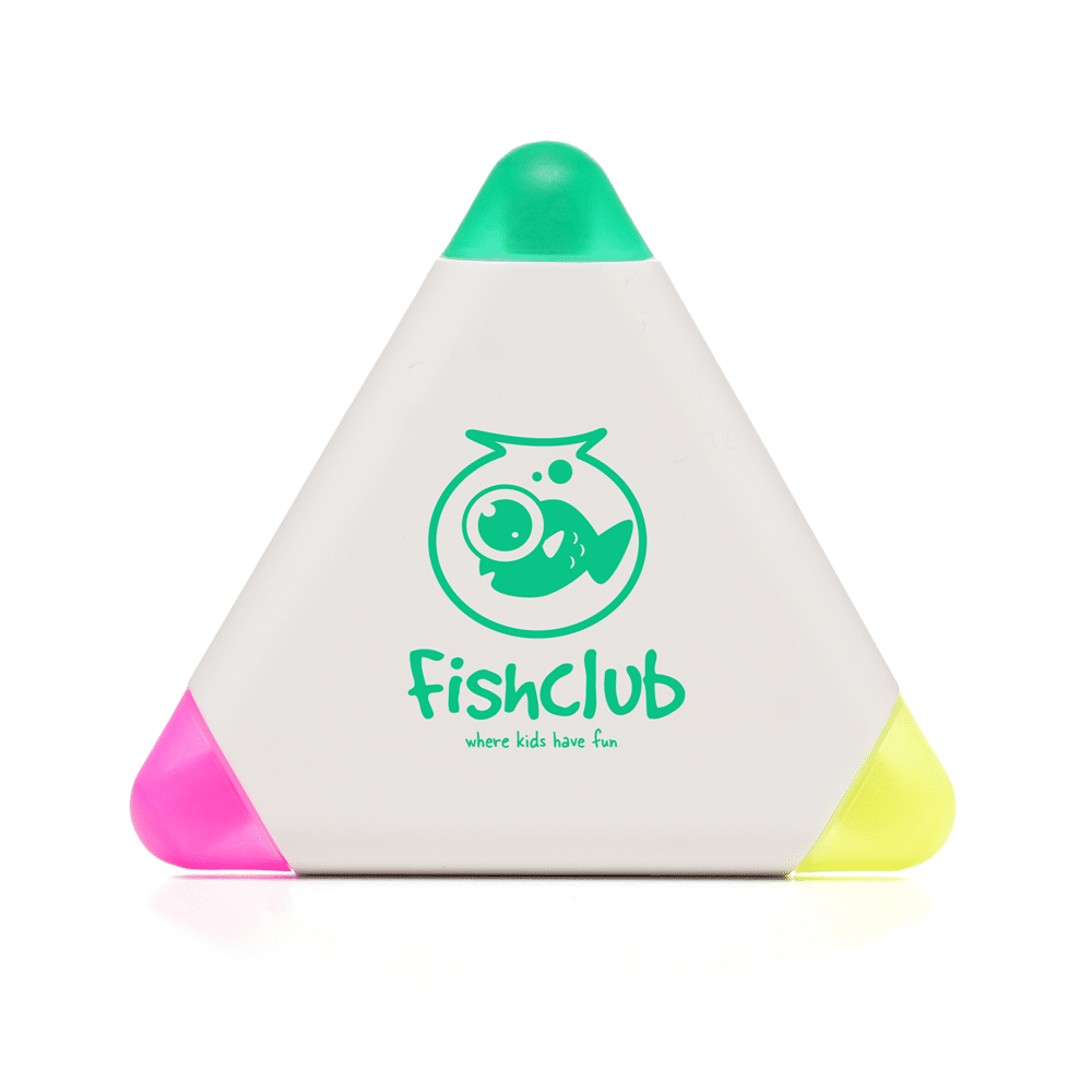 RECYCLED SMALL TRIANGLE HIGHLIGHTER