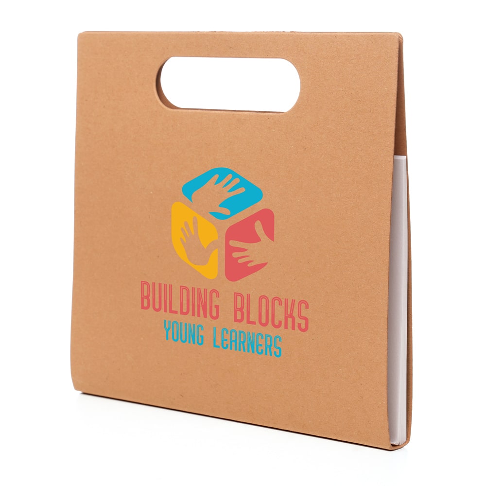 COLOURING SET IN CARDBOARD CARRY CASE