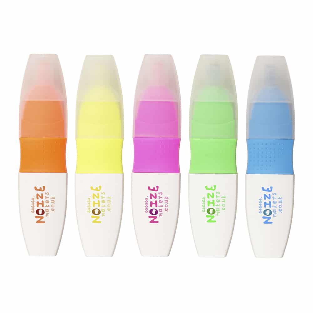 WHITE NEON FLAT CAPPED HIGHLIGHTER