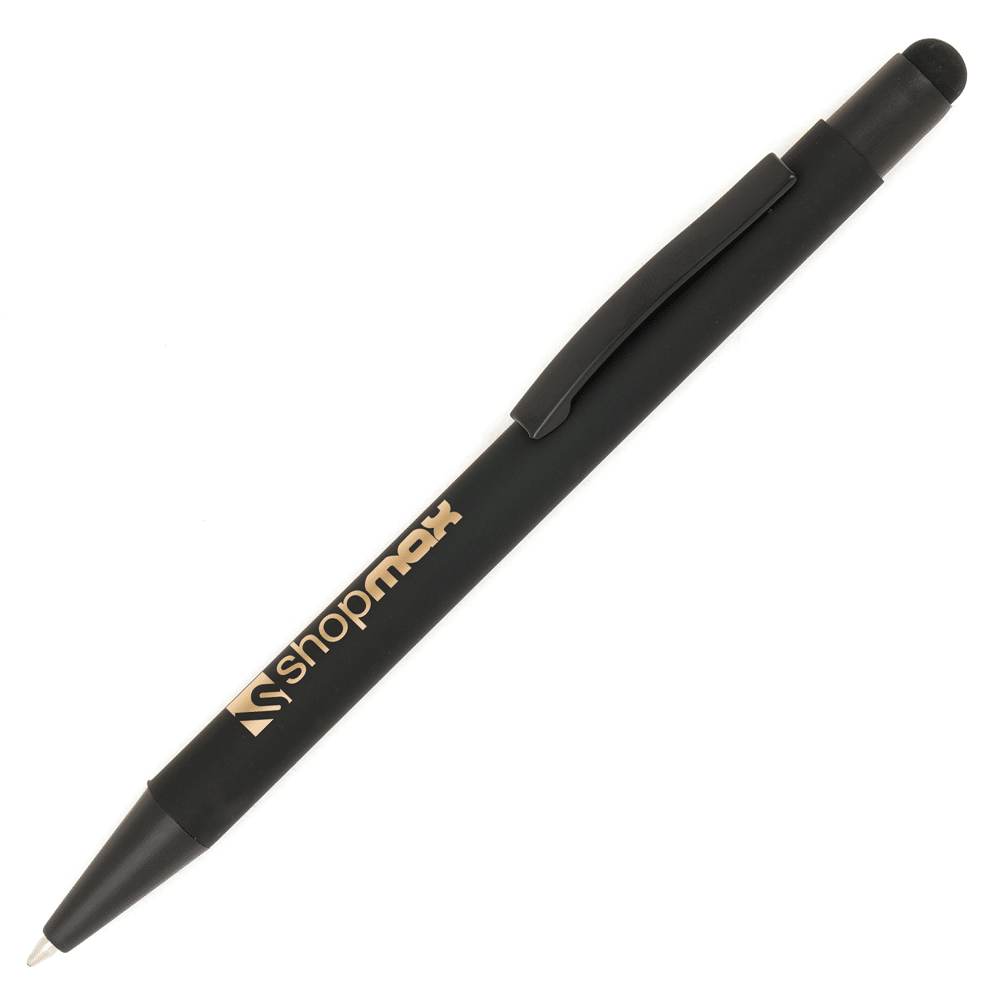 NEPTUNE GOLD SOFT FEEL STYLUS BALL PEN
