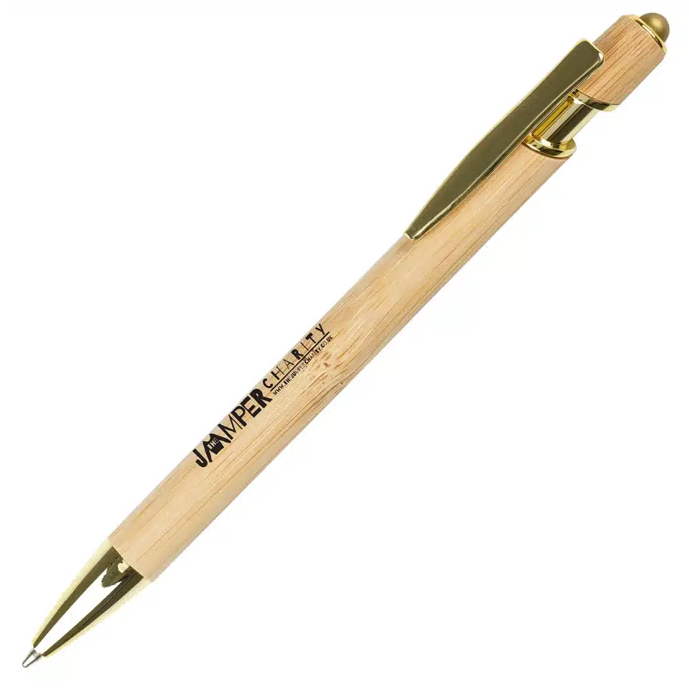 Nimrod Bamboo Gold Ball Pen, view 2