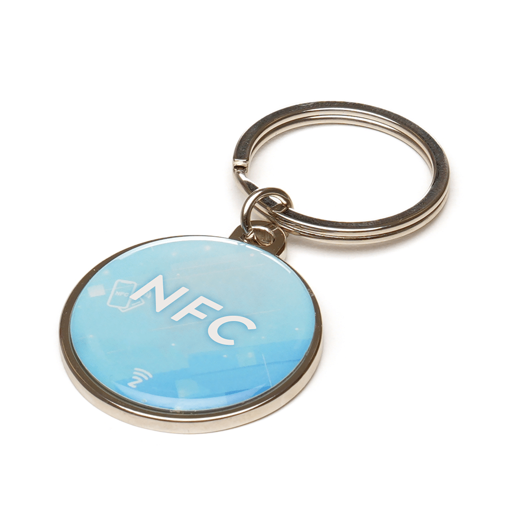 ROUND NFC KEYRING