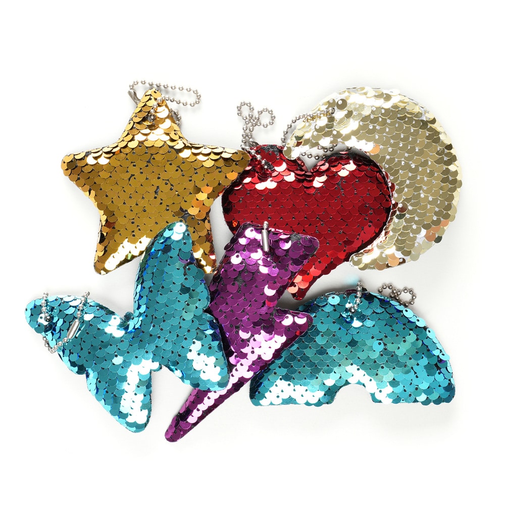SEQUIN KEYRINGS