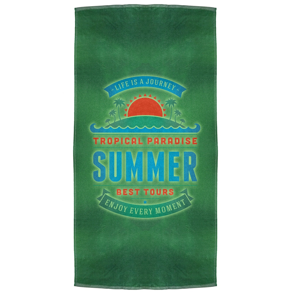 FULL COLOUR BEACH TOWEL