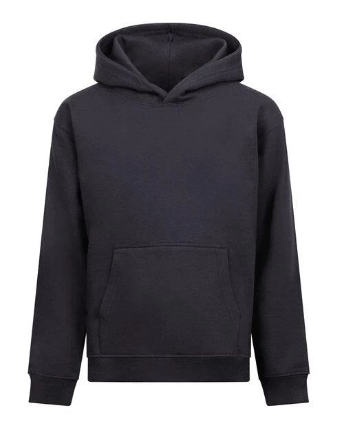 Awdis College Hoodie (Kids) in Solid Charcoal