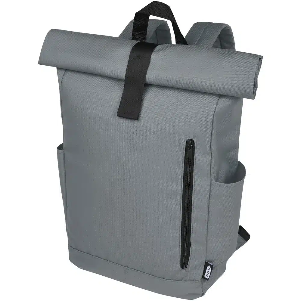 Byron 15.6″ GRS RPET roll-top backpack 18L, product detail