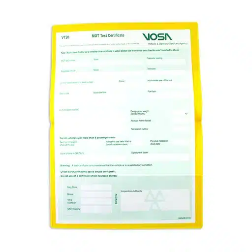 MOT wallet, alternate view