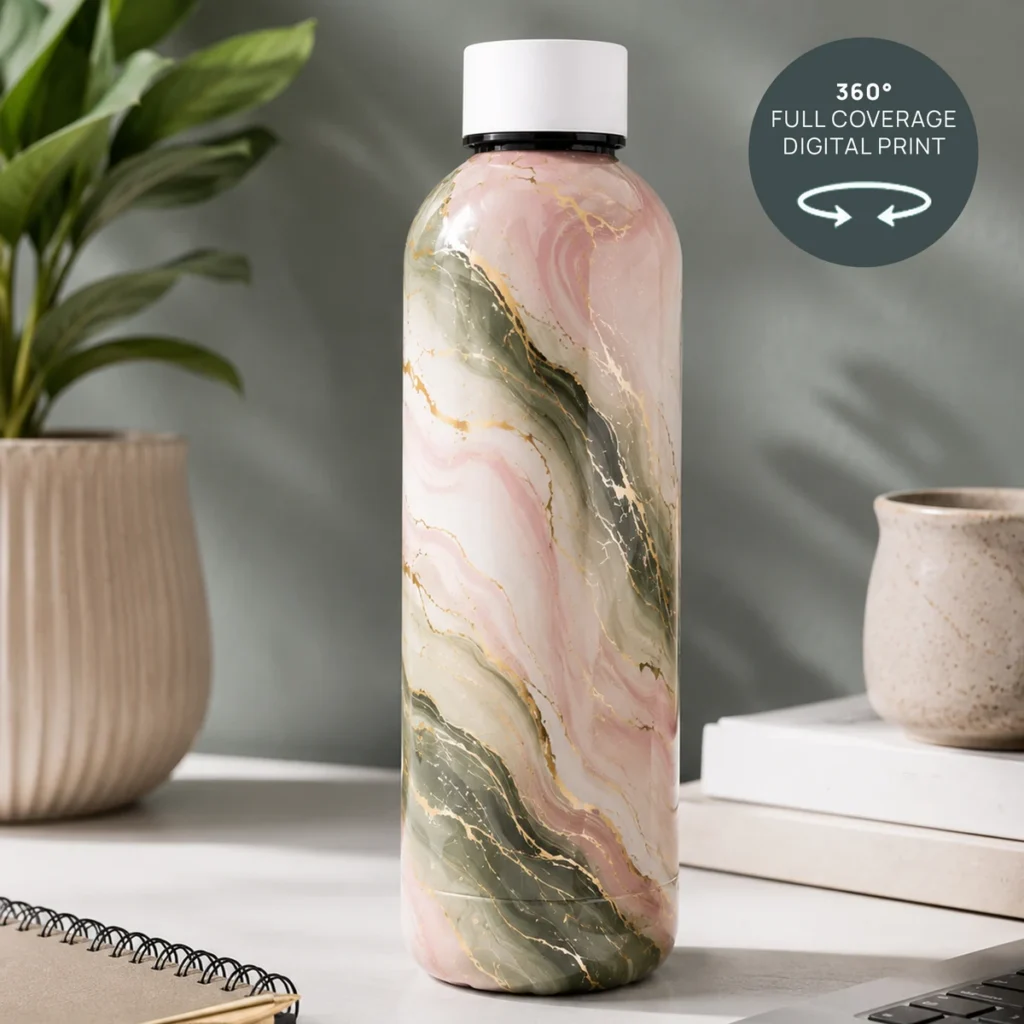 The Alasia Recycled stainless steel double walled bottle (500ml) - image 14
