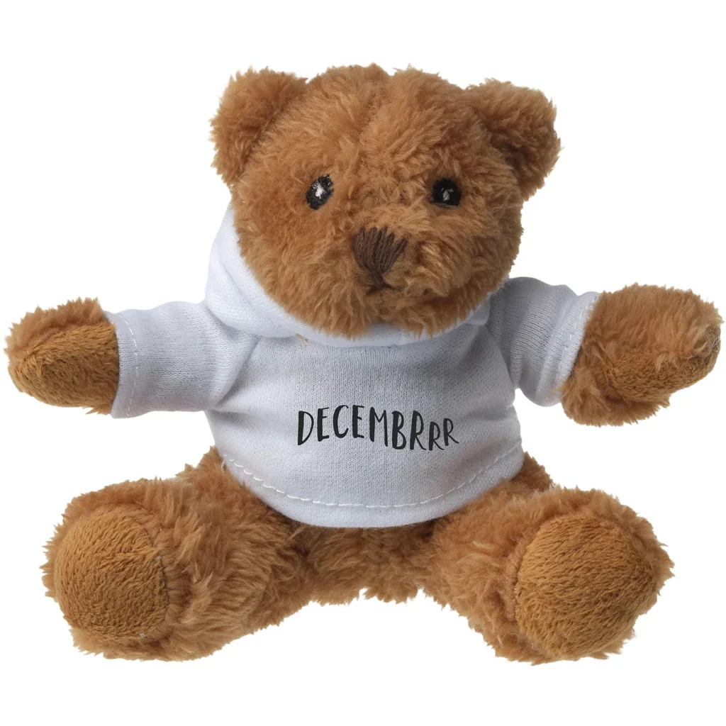 Hooded bear bear soft toy - image 3