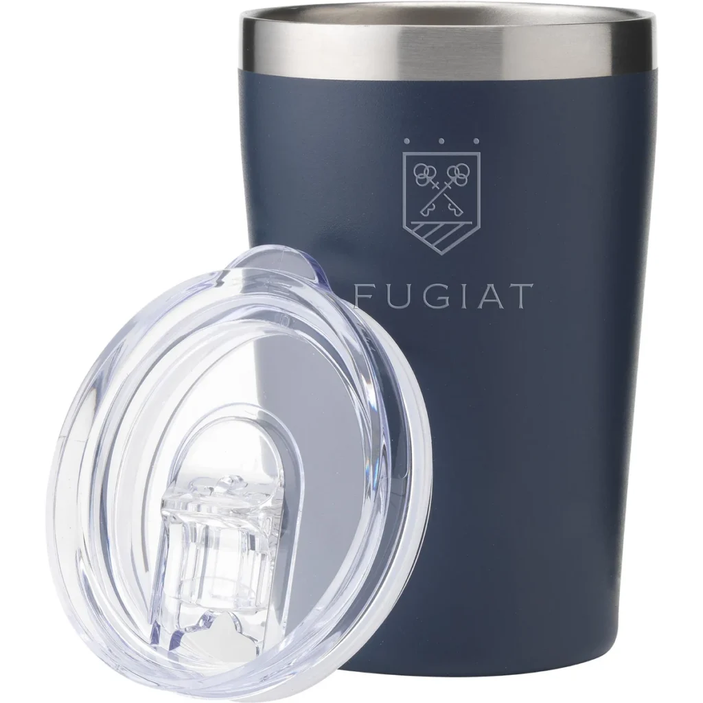Recycled stainless steel travel mug (380ml), product detail