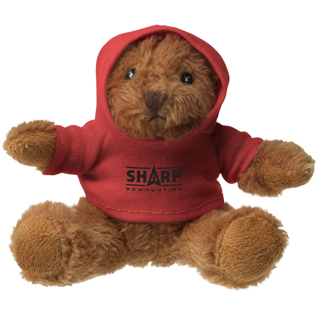 Hooded bear bear soft toy - image 6