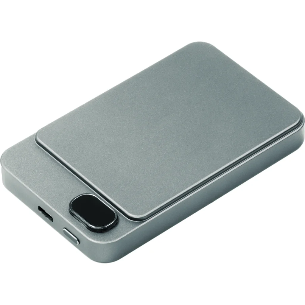 The Powerwave BrandCharger recycled aluminium wireless power bank. (5000 mAh) - image 2