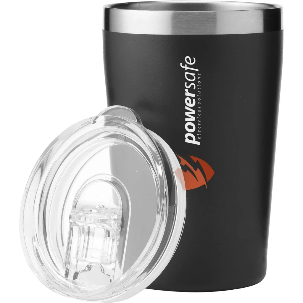 Recycled stainless steel travel mug (380ml) - image 10