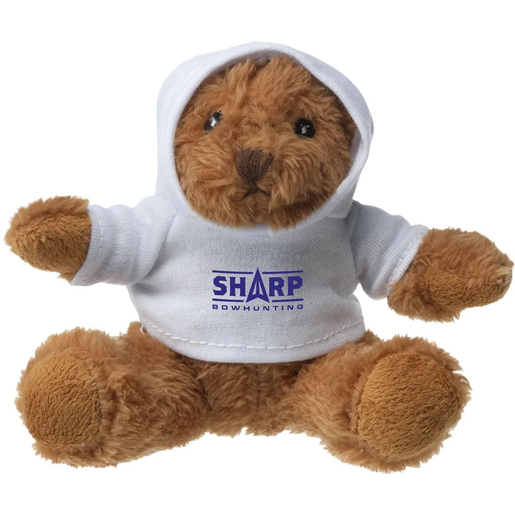 Hooded bear bear soft toy - image 4
