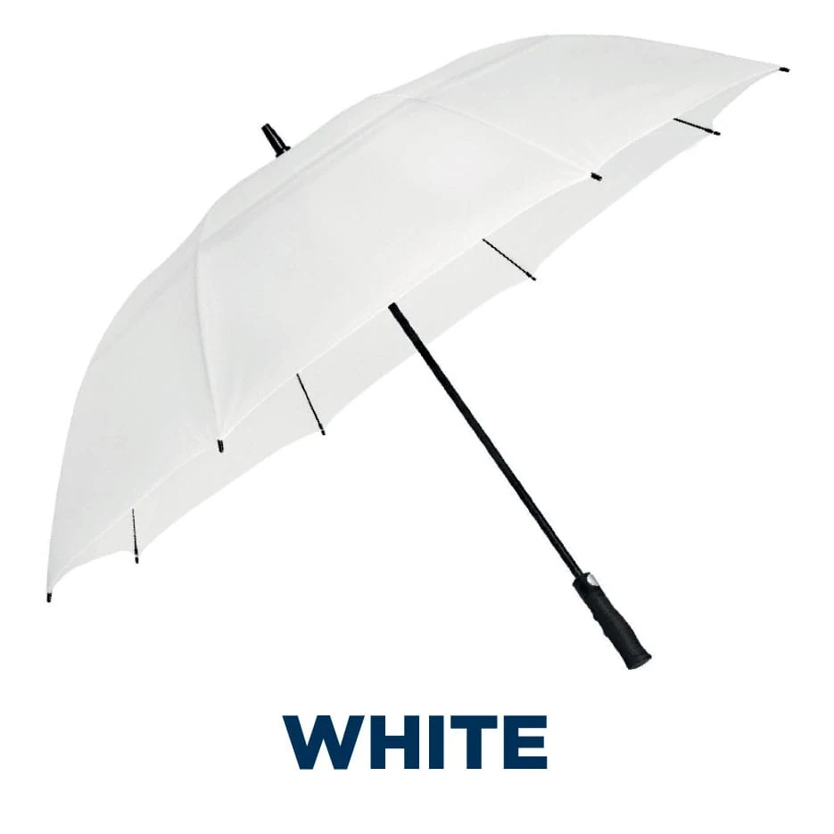 Deluxe Wind Vent Golf in White