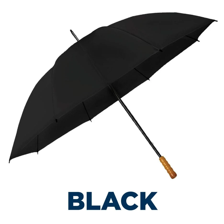 Economy Golf Umbrella in Black