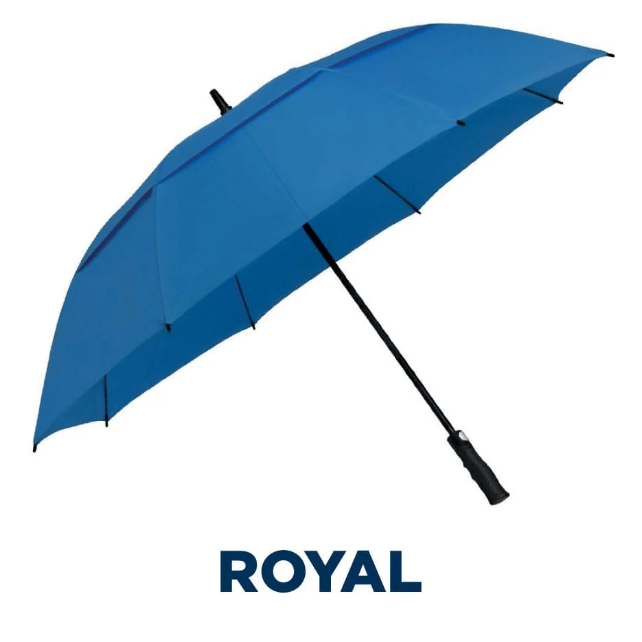 Deluxe Wind Vent Golf in Royal blue