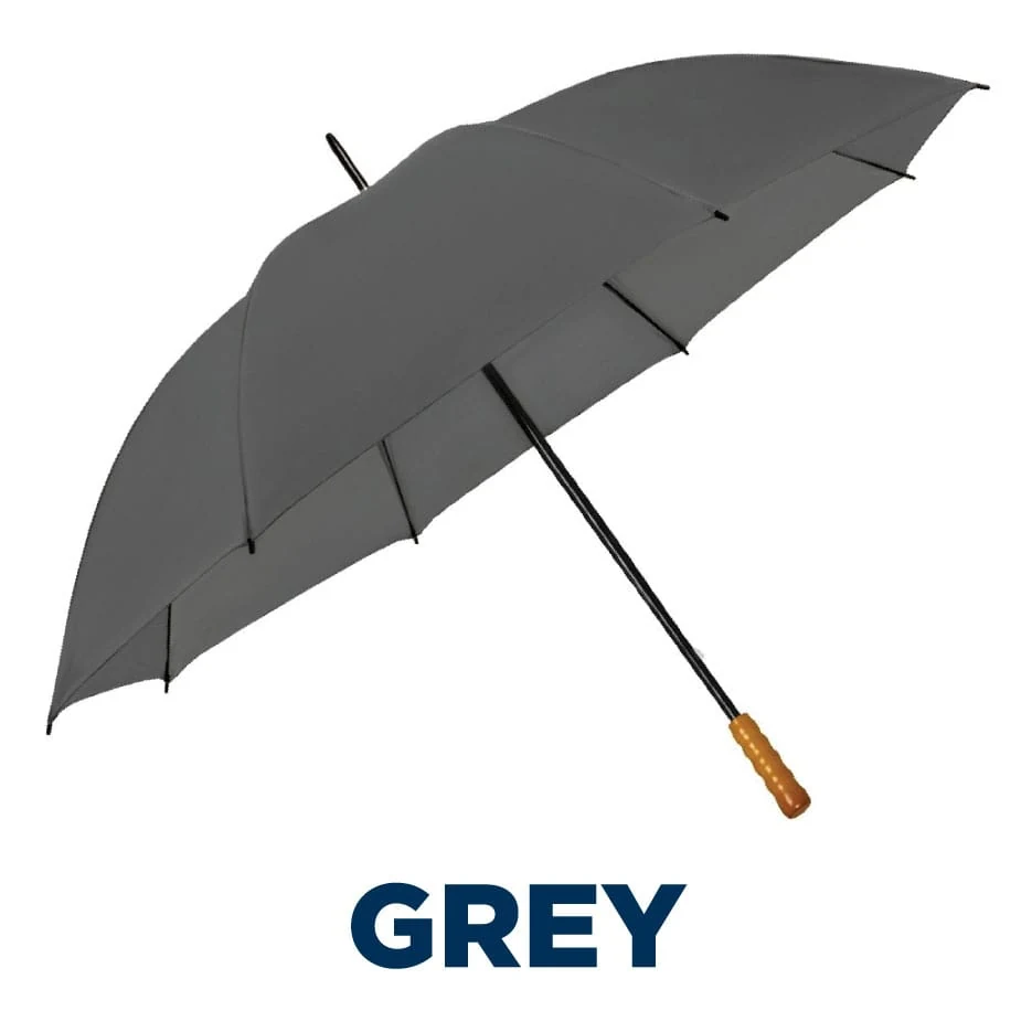 Economy Golf Umbrella in Grey