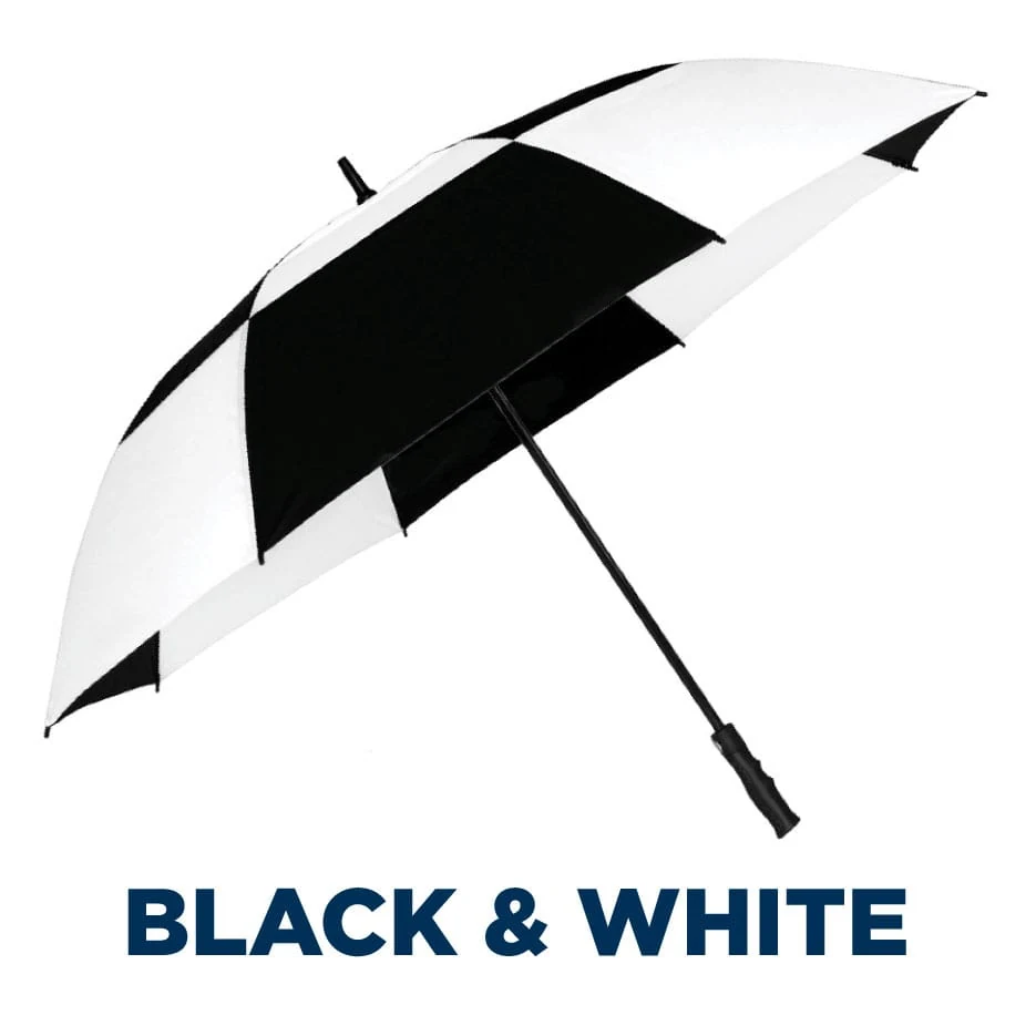 Deluxe Wind Vent Golf in Black white